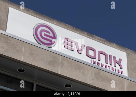 Lafayette - Circa March 2022: Evonik Industries Tippecanoe Laboratories ...