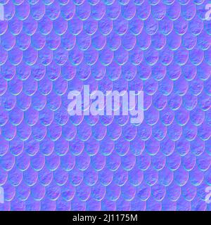 Normal map roof texture, normal mapping Stock Photo