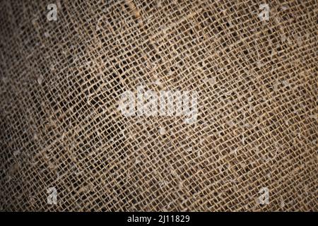 Brown blank canvas background photo texture with vignette effect Stock Photo