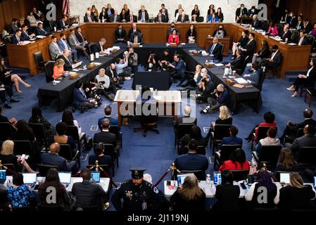 UNITED STATES - MARCH 22: Judge Ketanji Brown Jackson, President ...