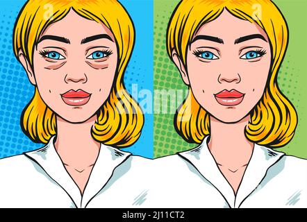 Vector cartoon stick figure drawing conceptual illustration of sexy woman  after lips,buttocks and breast augmentation, concept of plastic surgery and  beauty Stock Vector Image & Art - Alamy