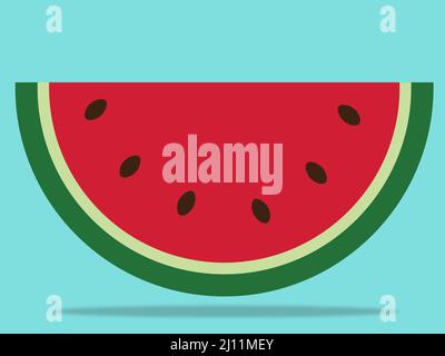 Water melon slice Vector Stock Vector