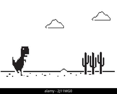Pixilart - Offline dinosaur game by iicuqtt