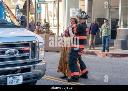 9-1-1: LONE STAR, (aka 911: LONE STAR), From Left: Natacha Karam, Brian ...