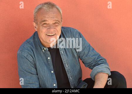 Roma, Italien. 21st Mar, 2022. Claudio Amendola I Cassamortari Photocall at Villa Agrippina Gran Melià Hotel in Rome, (Italy) .March 21th 2022 Credit: dpa/Alamy Live News Stock Photo