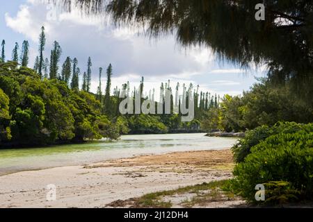 Isle of Pines, New Caledonia, Sunday, June 29, 2008 Stock Photo