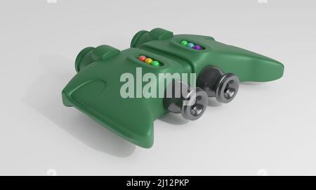 Sci-Fi Binocular Stock Photo