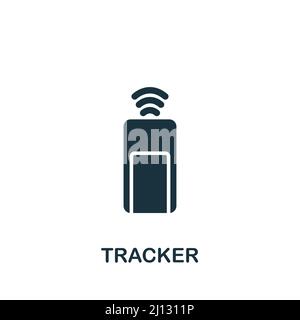 Tracker icon. Line simple icon for templates, web design and ...