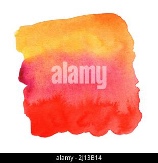 Colorful hand drawn watercolor spot for logo or text Stock Photo - Alamy