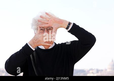 Rome, Italy. 22nd Mar, 2022. Rome, Hotel De la Ville, film photocall 'Notre-Dame in flames'. Pictured: Jean-Jacques Annaud Credit: Independent Photo Agency/Alamy Live News Stock Photo