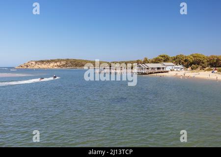 The Barwon River Area in Victoria Australia Stock Photo