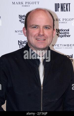 London, UK . 22 March, 2022 . Rory Kinnear attending the National Theatre Up Next Gala  at the National Theatre Southbank Credit:  Alan D West/Alamy Live News Stock Photo