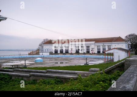 The Grade II listed Boating Pool on the Royal Esplanade in Ramsgate ...