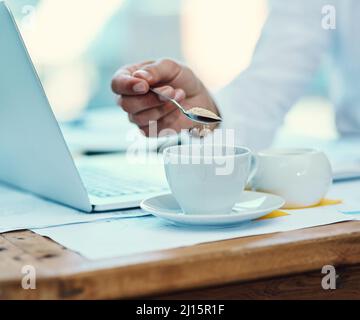 Male worker pouring sugar in machine at candy store Stock Photo - Alamy