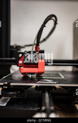 3D printer in a studio Stock Photo