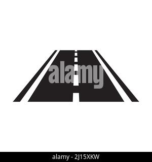 road icon vector for graphic design, logo, website, social media, mobile app, UI Stock Vector