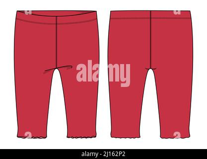 Girl's leggings Stock Vector Images - Alamy