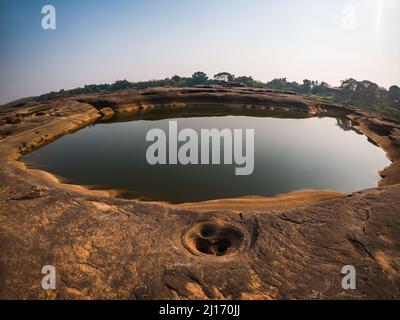 Thailand grand canyon (sam phan bok) at Ubon Ratchathani, Thailand Stock Photo