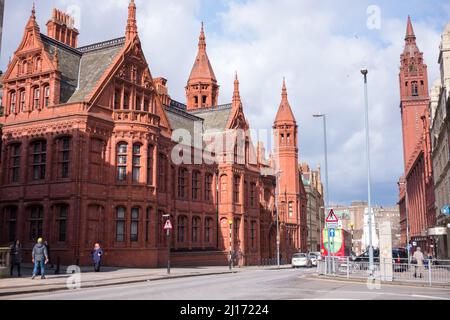 Victoria law courts in Birmingham City Centre Stock Photo