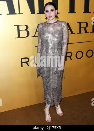 Hollywood, United States. 22nd Mar, 2022. HOLLYWOOD, LOS ANGELES, CALIFORNIA, USA - MARCH 22: Harley Quinn Smith arrives at the Vanities Party: A Night For Young Hollywood Hosted by Vanity Fair held at Musso and Frank Grill on March 22, 2022 in Hollywood, Los Angeles, California, United States. (Photo by Xavier Collin/Image Press Agency/Sipa USA) Credit: Sipa USA/Alamy Live News Stock Photo