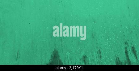 Green iron surface, close-up, background texture Stock Photo