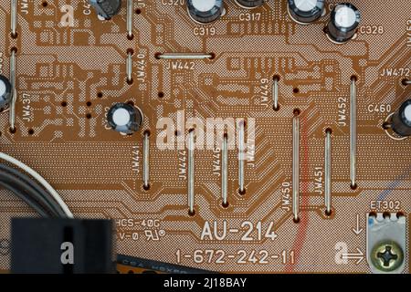 printed circuit board Stock Photo
