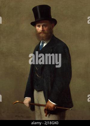 Édouard Manet. Henri Fantin-Latour. 1867. Stock Photo