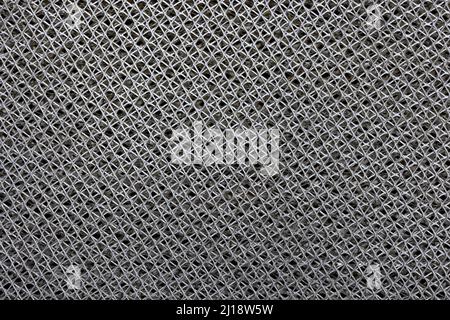A latice of shiny steel, metal texture  Stock Photo