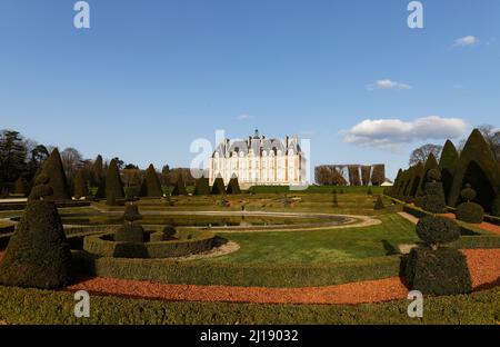 Sceaux castle - grand country house in Sceaux, Hauts-de-Seine, not far from Paris, France. Stock Photo