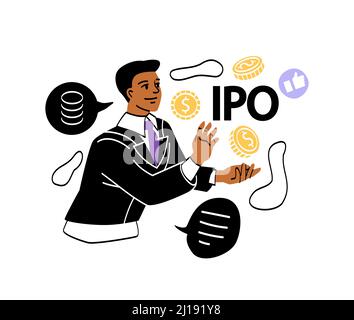 Investing and financial strategy abstract concept Stock Vector