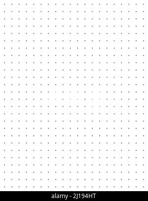 graph paper printable dotted grid paper on white background geometric abstract dotted transparent illustration with dots for school notebook diary stock vector image art alamy