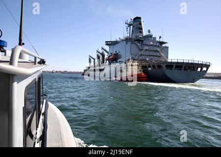 SAN DIEGO (Mar. 17, 2022) A Sailor from Maritime Expeditionary Security ...