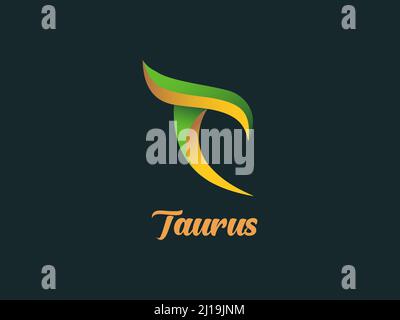 T Letter Wings Logo Design Icon. Flying Wing Letter Logo with Creative Black Wing Concept Stock Vector