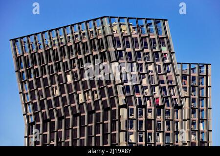 Dancing Towers, Reeperbahn, St. Pauli, Hamburg, Germany Stock Photo