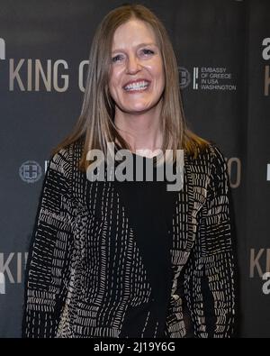 New York, USA. 23rd Mar, 2022. Shani Hinton attends the premiere of “King Otto” at the Museum of Modern Art in New York, New York, on Mar. 23, 2022. (Photo by Gabriele Holtermann/Sipa USA) Credit: Sipa USA/Alamy Live News Stock Photo