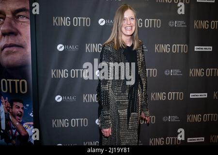 New York, USA. 23rd Mar, 2022. Shani Hinton attends the premiere of “King Otto” at the Museum of Modern Art in New York, New York, on Mar. 23, 2022. (Photo by Gabriele Holtermann/Sipa USA) Credit: Sipa USA/Alamy Live News Stock Photo