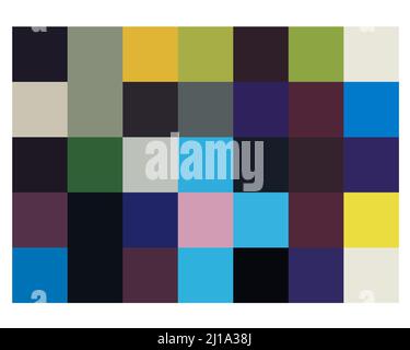 abstract background with squares - vector illustration with color combinations Stock Vector
