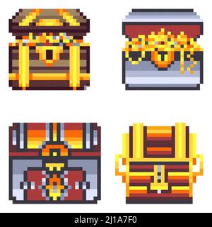 Pixilation, one Piece Wiki, fireball, Buried treasure, Treasure, sprite,  pixel Art, chest, food Drinks, icons