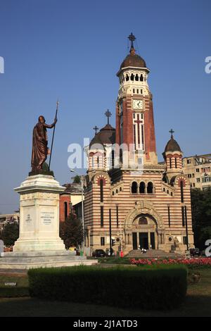 Orthodoxe Kathedrale, St. Joan Botezatorul, Ploiesti, Stadt in der Großen Walachei, Rumänien  /  St John the Baptist, Orthodox Cathedral (Aufnahmedatu Stock Photo