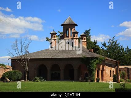 Der Mogosoaia Palast im Brancoveanu-Stil, Bukarest, Rumänien  /  Mogosoaia Palace, Palatul Mogosoaia, is situated about 10 kilometres from Bucharest, Stock Photo