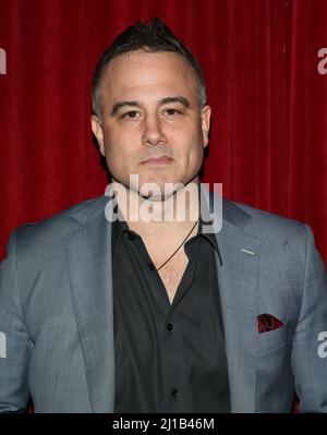 Las Vegas, United States. 23rd Mar, 2022. Linchpin Entertainment Marketing, President and founder, Mark Messina celebrates his birthday at the INDUSTRIAL Event Space. (Photo by Gabe Ginsberg/SOPA Images/Sipa USA) Credit: Sipa USA/Alamy Live News Stock Photo