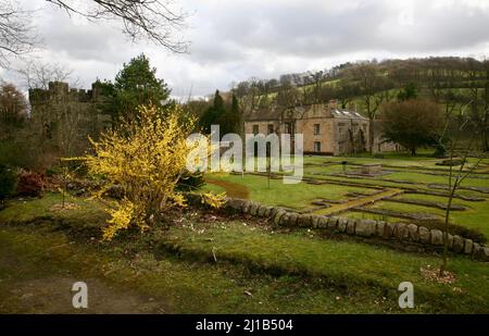 In the grounds of Whalley Abbey, Lancashire, England, Europe Stock Photo