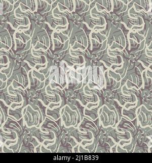 Abstract wild meadow flower weave texture seamless vector pattern ...