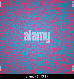 Pink blue mosaic pattern. Splinters broken glass effect. Bright abstract vector background. Easy to edit design template for your artworks. Stock Vector