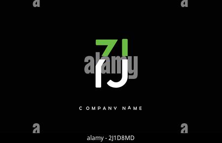 YJ or jy alphabets letters logo monogram Stock Vector
