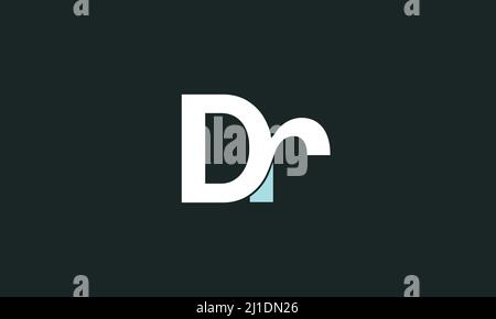 Alphabet letters Initials Monogram logo DR, RD, D and R Stock Vector