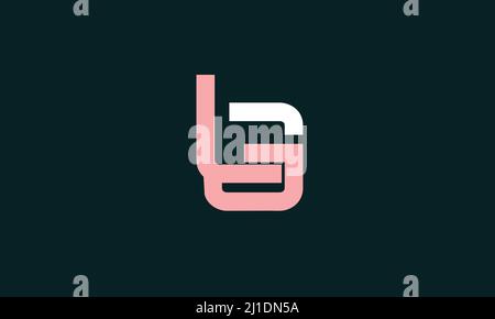 Alphabet letters Initials Monogram logo LG, GL, G and L Stock Vector