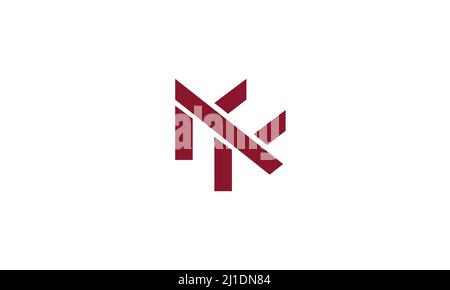 Alphabet letters Initials Monogram logo MM, M and M Stock Vector