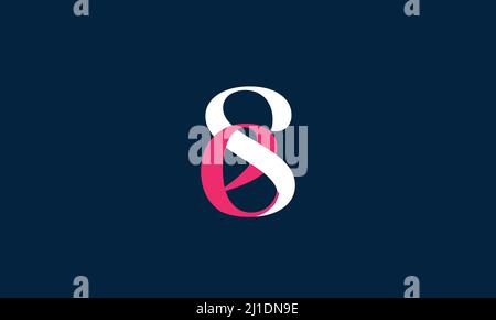 Alphabet letters Initials Monogram logo ES, SE, E and S Stock Vector
