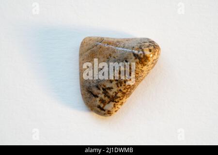 Polished gemstones photographed in the studio with lighting Stock Photo